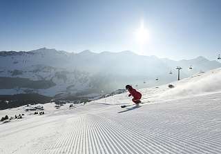 Skifahren auf der Lenzerheide