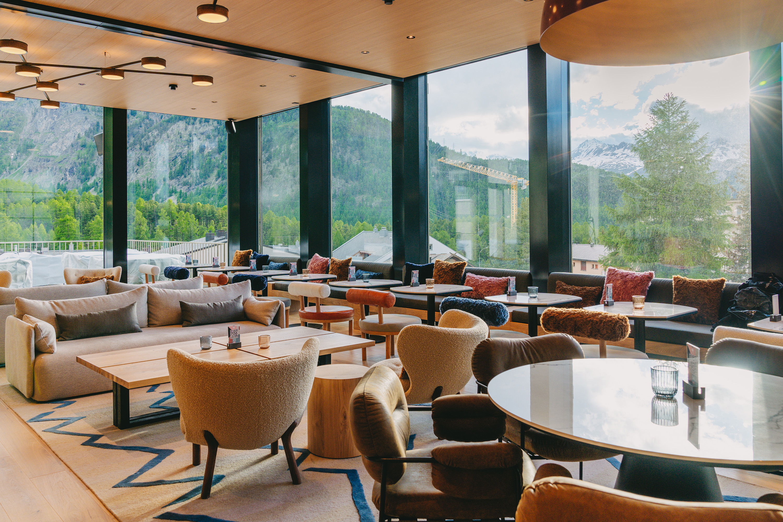 Sunstar Pontresina Mountain Lounge Terrace 1