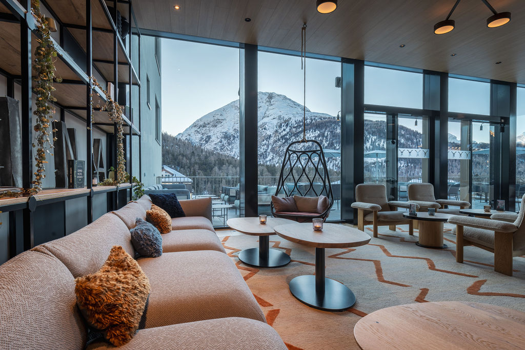 Mountain Lounge & Terrace Sunstar Pontresina 